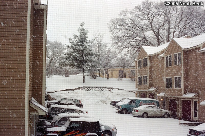 February 16, 2005: Snow at the condo