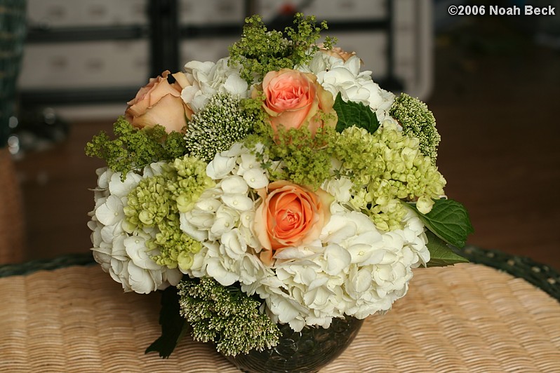 July 15, 2006: table centerpiece