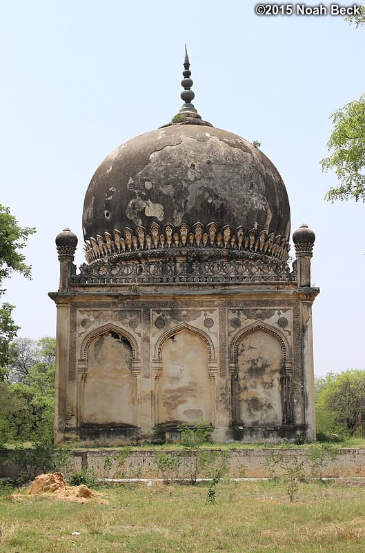 April 26, 2015: Tomb at Qutb Shahi Tombs Complex