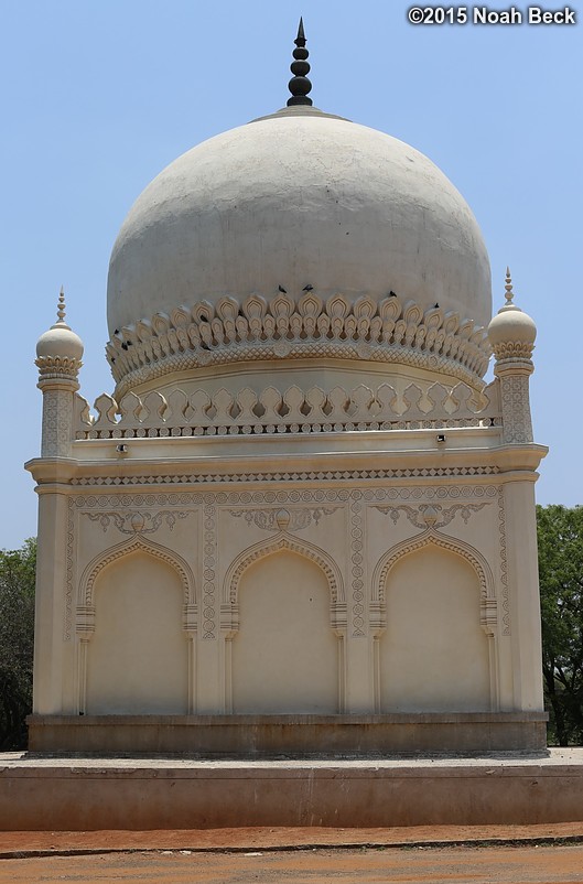 April 26, 2015: Tomb at Qutb Shahi Tombs Complex