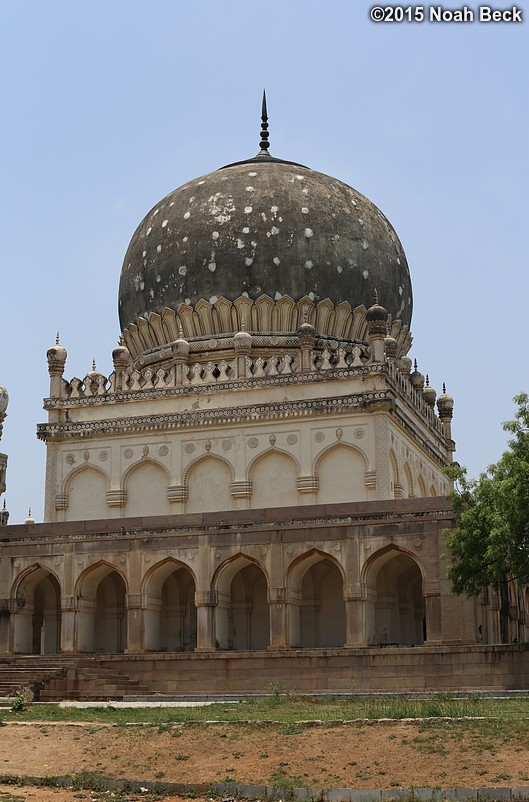 April 26, 2015: Tomb at Qutb Shahi Tombs Complex