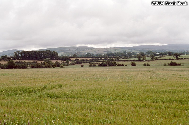 July 4, 2004: A typical landscape in Co. Offaly