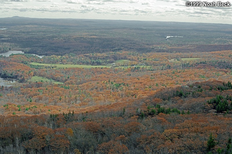 October 15, 1999: View from Mt Monadnock
