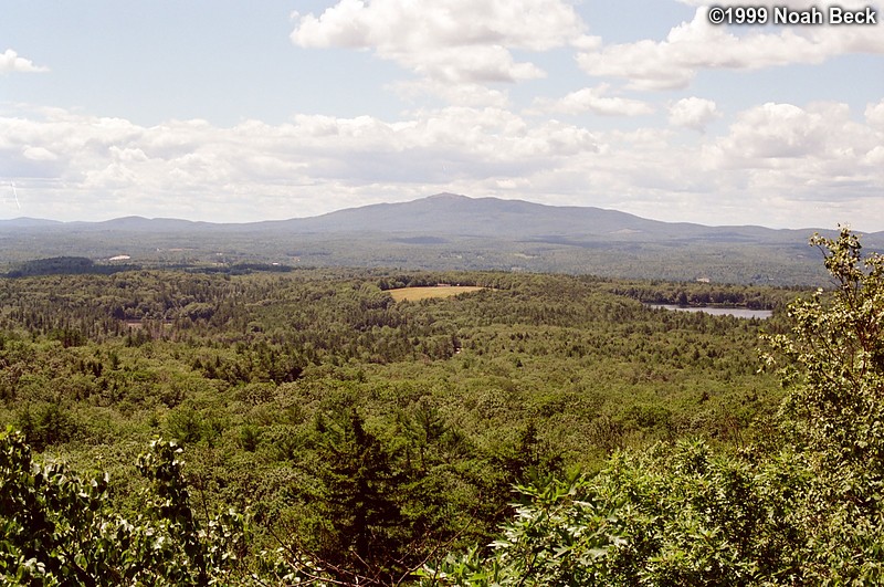 July 10, 1999: View from Pack Monadnock Mountain