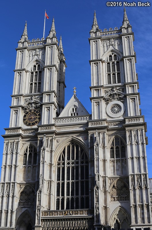October 18, 2016: Westminster Abbey