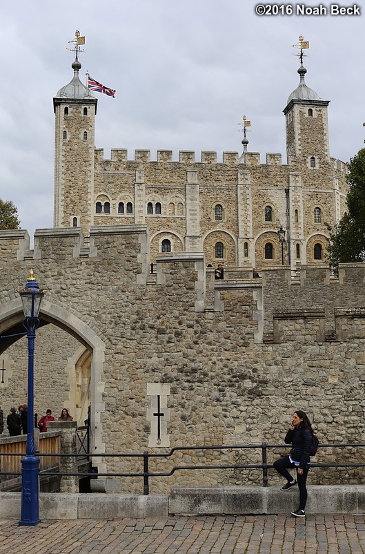 October 19, 2016: The White Tower at the Tower of London