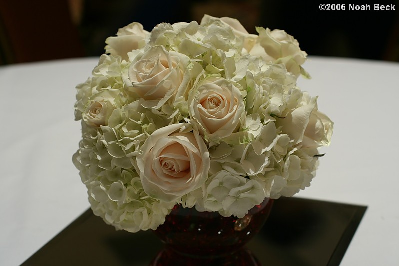 November 11, 2006: floral centerpiece