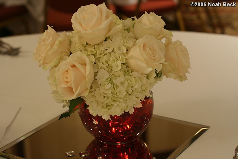 November 11, 2006: floral centerpiece