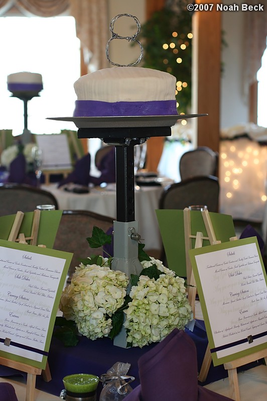 March 24, 2007: Jack stand center pieces