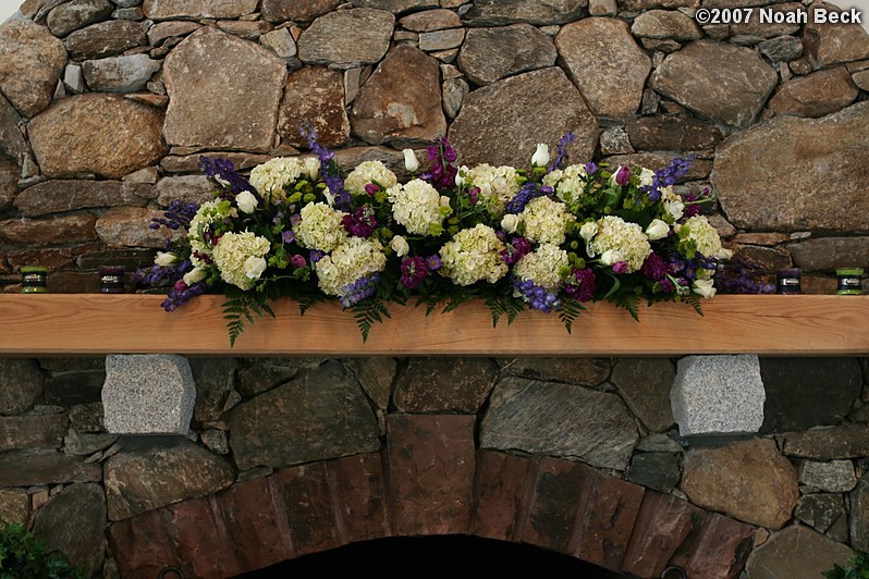 March 24, 2007: Mantle arrangement